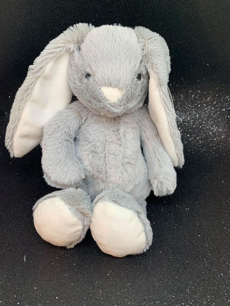 Medium Grey & White Bunny