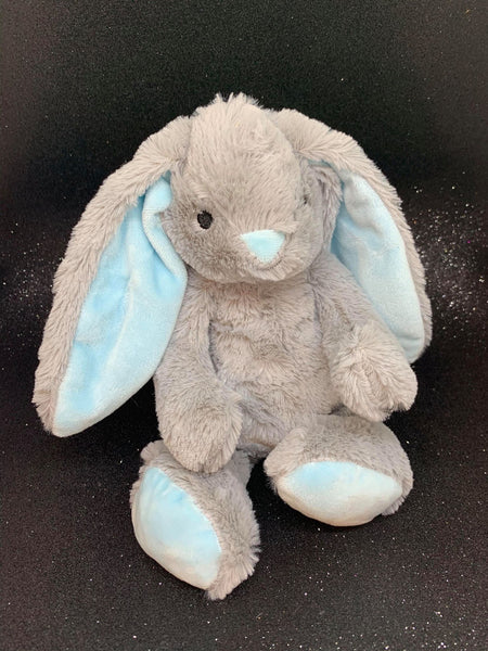 Medium Grey & Blue Bunny