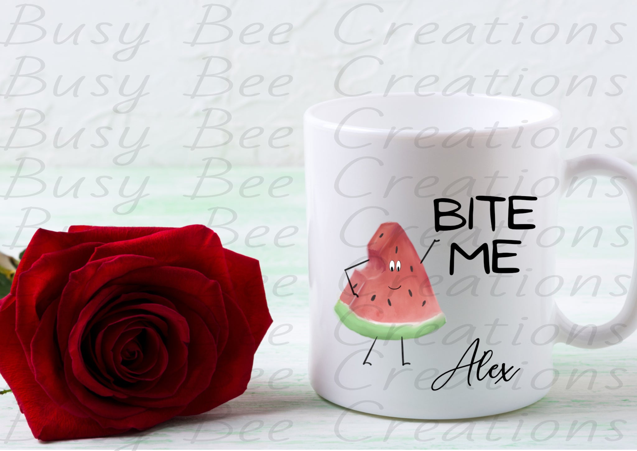 "Bite Me" Mug Tea/Coffee Mugs