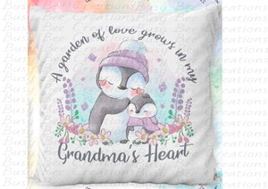 Grandma's Heart Cushion/Pillow cover