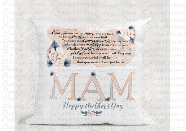 Mothers Day Reading Pocket Cushion/Pillow