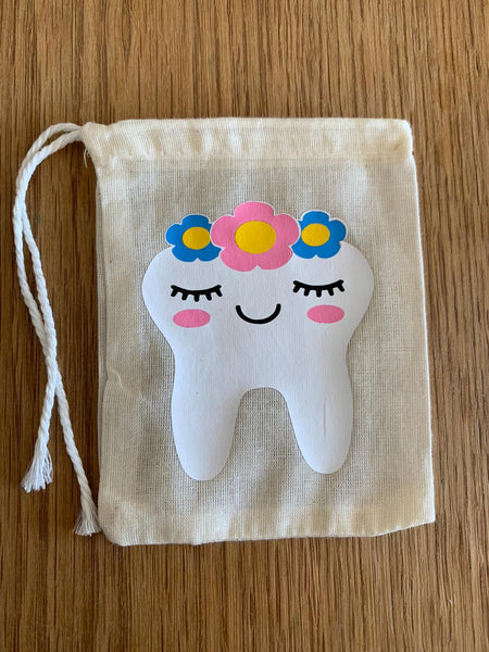 Tooth Fairy Cotton Bag