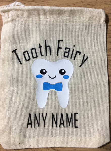 Tooth Fairy Cotton Bag