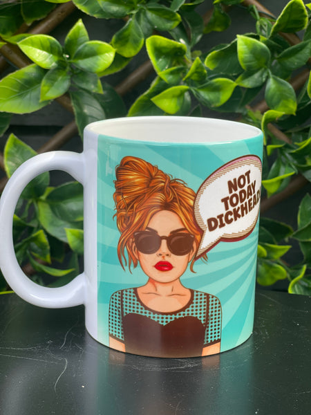 Pop Art Swear Mug Comic Style