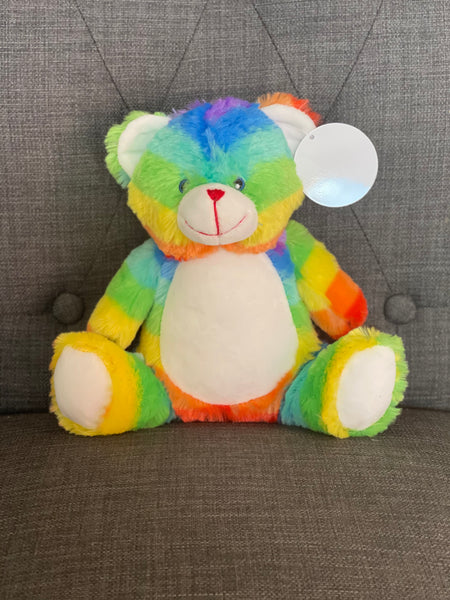 Rainbow bear Mini Teddy