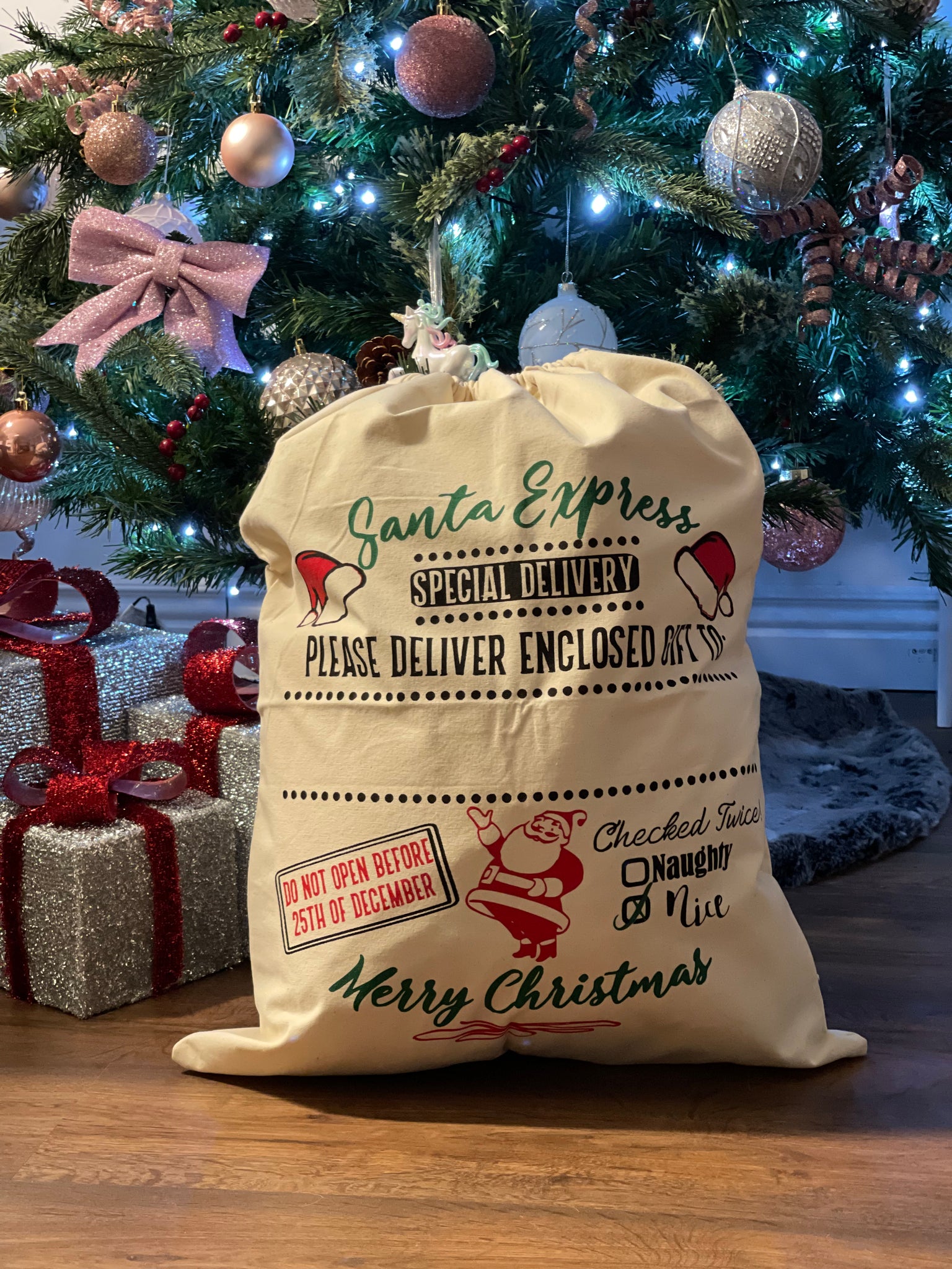 Santa Express Christmas Sack