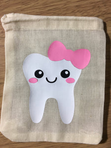 Tooth Fairy Cotton Bag