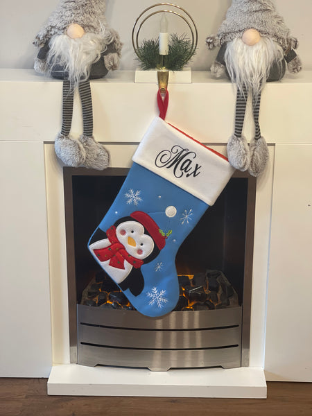 Penguin Christmas Stocking