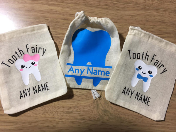 Tooth Fairy Cotton Bag