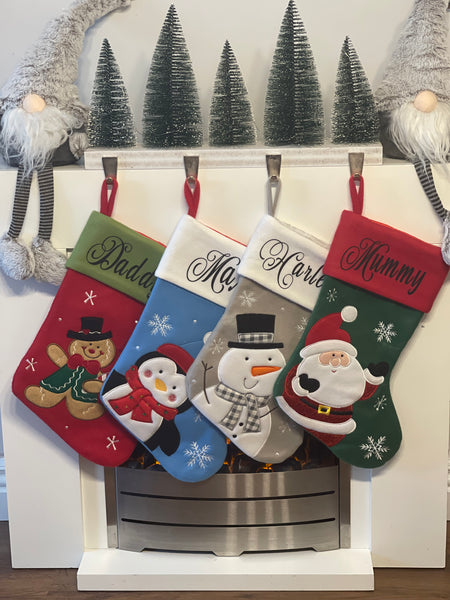 Snowman Stocking