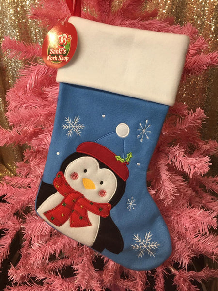 Penguin Christmas Stocking