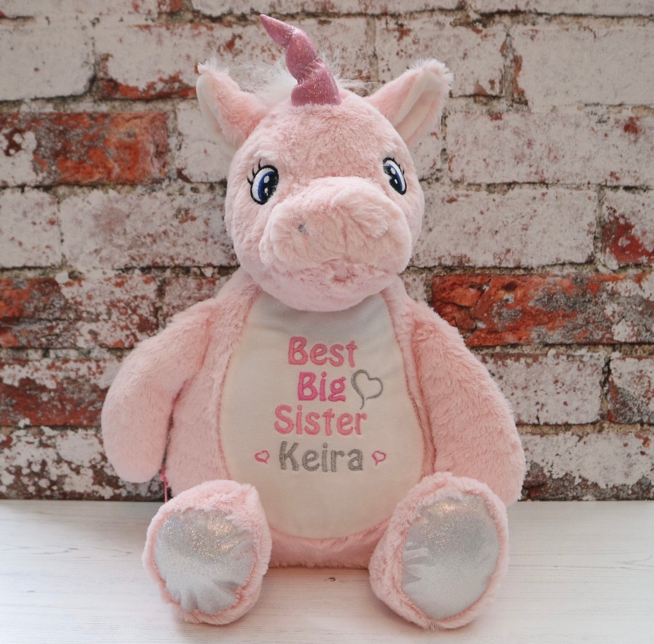 Big sister on sale unicorn teddy