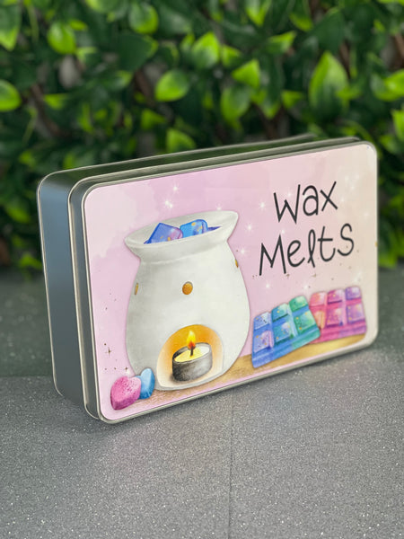 Wax Melt Storage Metal Tin