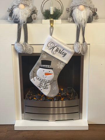 Snowman Stocking