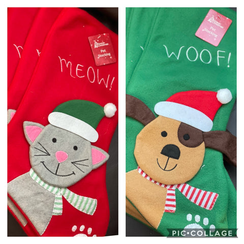 Dog Or Cat Pet Stocking