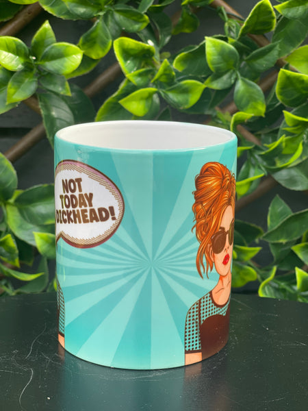 Pop Art Swear Mug Comic Style