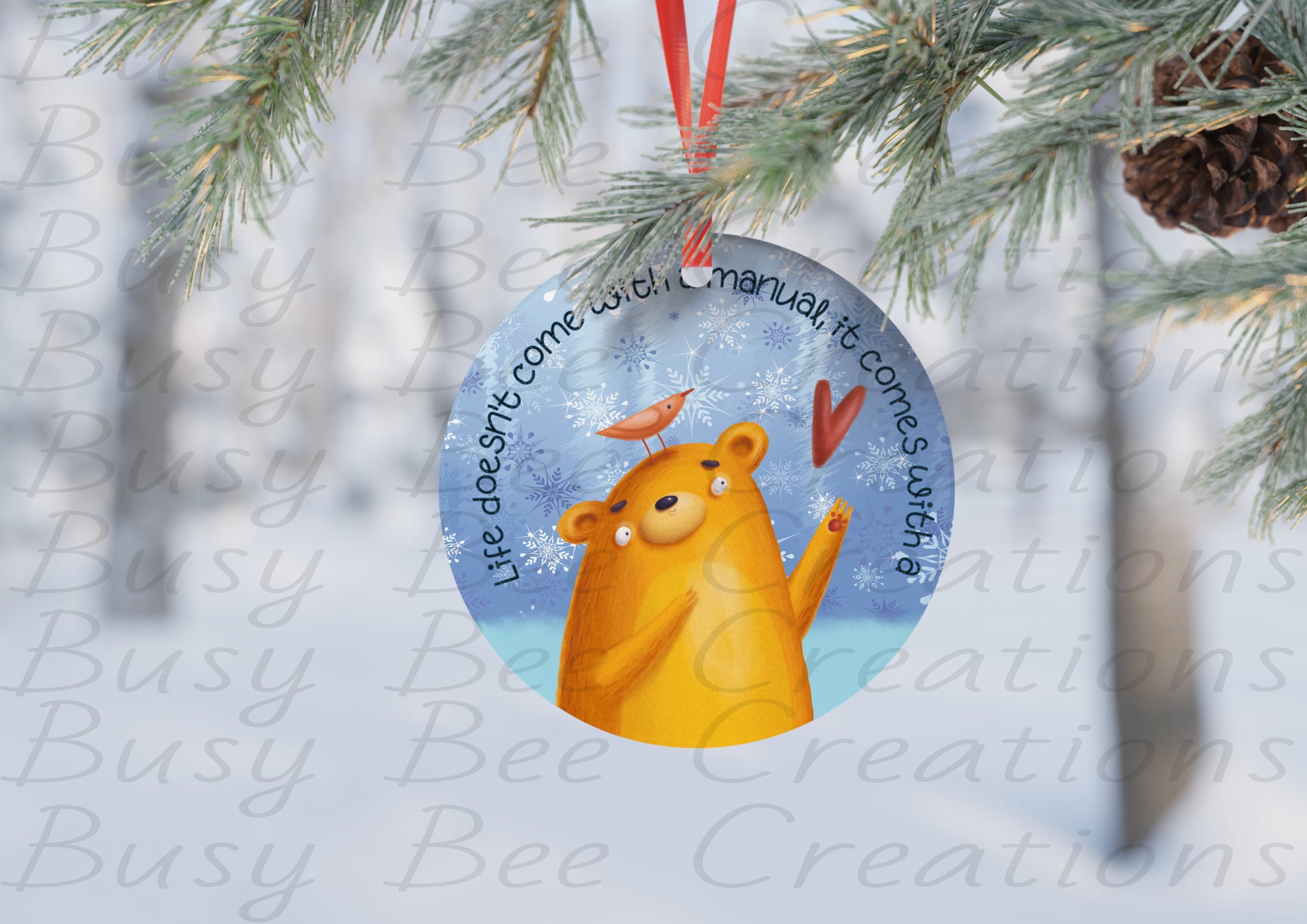 Ceramic Tree Decoration "Grandparents Like You Are Precious"